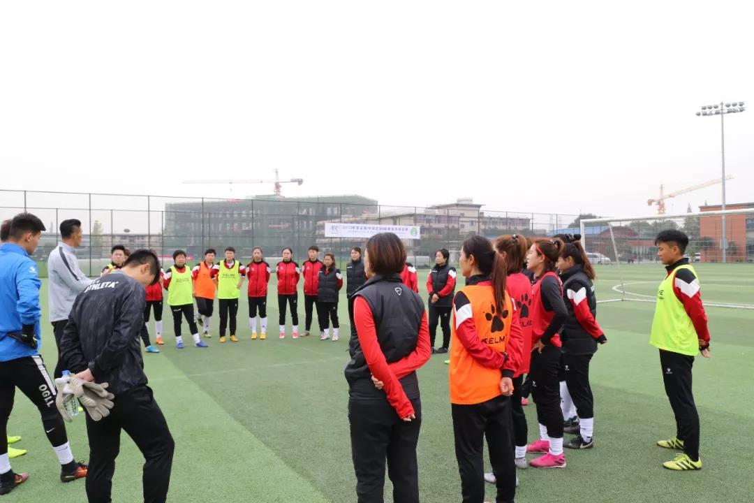 2019年亚足联/中国足协B级教练员培训班在国奥众联草坪场地结业